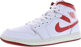 Nike Air Jordan 1 Mid SE white/dune red/sail/lobster (Herren)