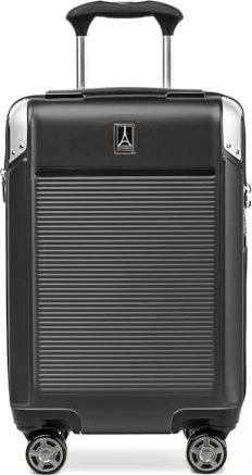 Travelpro Platinum Elite Compact Carry-On expandable Hardside Spinner 55cm shadow black