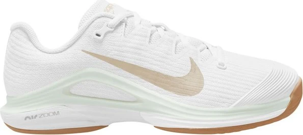 Nike Vapor 12 white/summit white/linen/light orewood brown (Damen)
