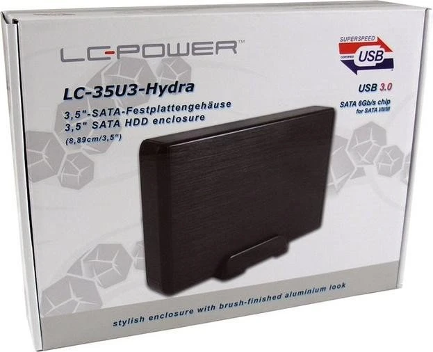 LC-Power LC-35U3-Hydra, USB-B 3.0