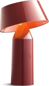Marset Bicoca Akku-Tischleuchte red wine