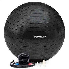 Tunturi 65cm Gymnastikball schwarz