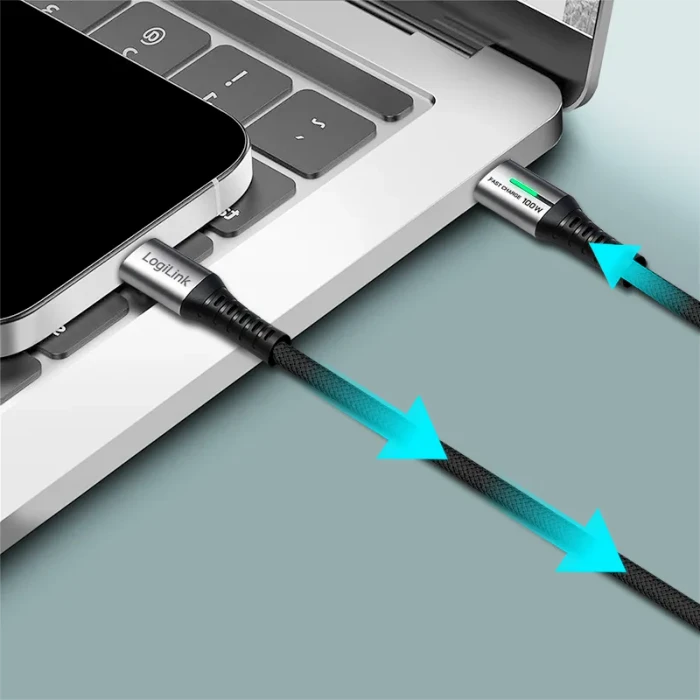 LogiLink USB 3.2 Kabel, USB-C 3.2/USB-C 3.2, 0.3m