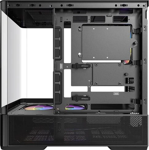 Antec C6 Curve Black, Glasfenster