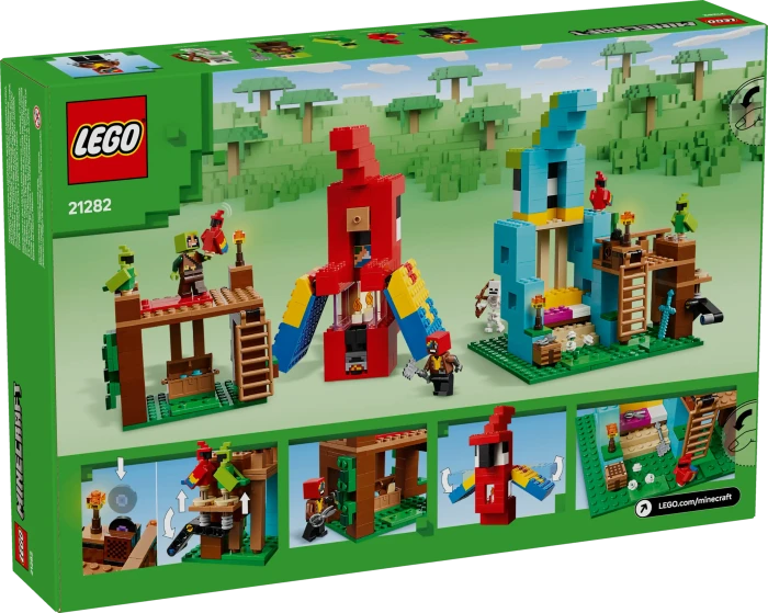 LEGO Minecraft - Die Papageienhäuser