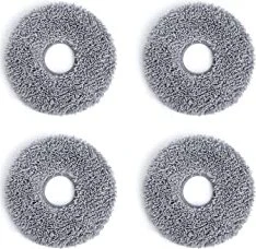 Ecovacs DCC020042 Wischpads für Deebot T30/T30S, 4 Stück