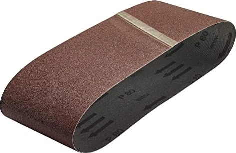 Wolfcraft Schleifband K60, 76x457mm, 6 Stück