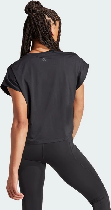 adidas Studio Funktionsshirt kurzarm black/grey six (Damen)