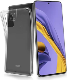 SBS Mobile Skinny Cover für Samsung Galaxy A51 transparent