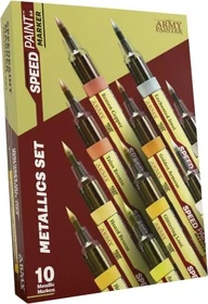 Army Painter Speedpaint 2.0 Marker Metallics Set Farbset, 10-tlg.