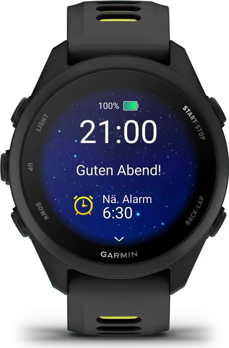 Garmin Forerunner 170 black/black-amp yellow