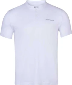 Babolat Play Tennis Poloshirt kurzarm weiß (Junior)