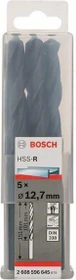 Bosch Professional HSS-R Spiralbohrer, 12.7x101x151mm, 5 Stück