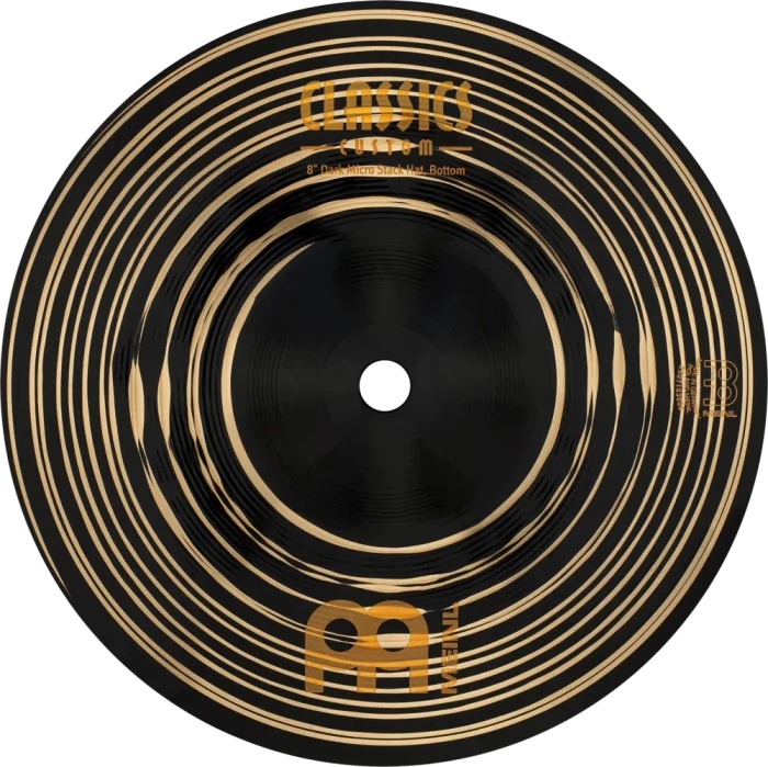 Meinl Classics Custom Dark Micro Stack Hats 8"