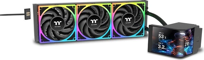 Thermaltake MAGCurve 360 Ultra ARGB Sync, schwarz