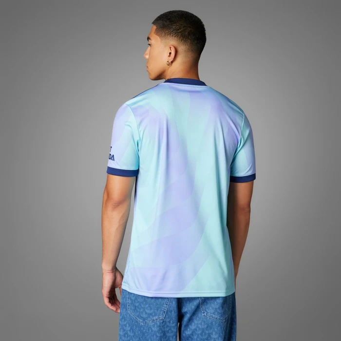 adidas Arsenal 2024/2025 Ausweichtrikot clear aqua/light flash purple (Herren)