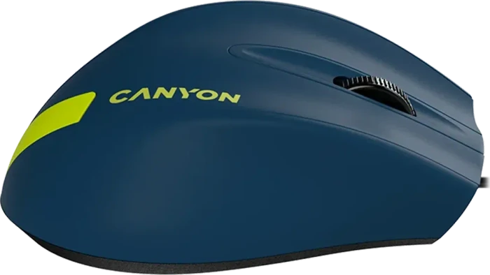 Canyon M-11 Wired Mouse, blau/gelb, USB