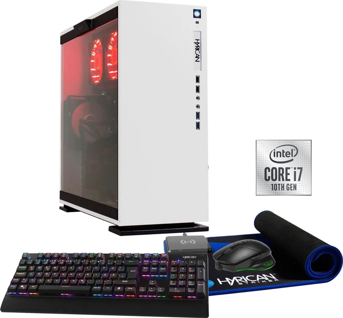 Hyrican Elegance 6587, weiß, Core i9-10850K, 32GB RAM, 3TB SSD, GeForce RTX 3080