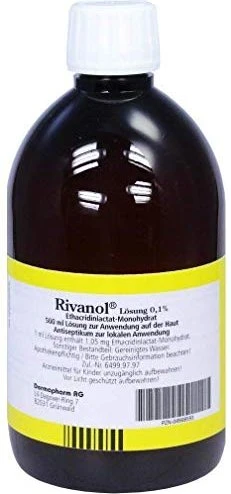 Rivanol 0.1% Lösung, 500ml