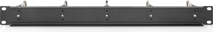 Digitus Kabelrangierpanel mit Stahlbügeln, für 483mm-Schränke, RAL 9005, 1HE