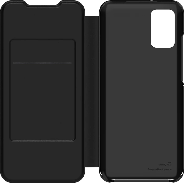 Samsung Anymode Wallet Flip Cover für Galaxy A02s schwarz