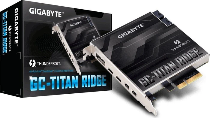 GIGABYTE GC-Titan Ridge, PCIe 3.0 x4