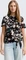 Tom Tailor Knoten-Detail T-Shirt kurzarm abstract print (Damen) Vorschaubild