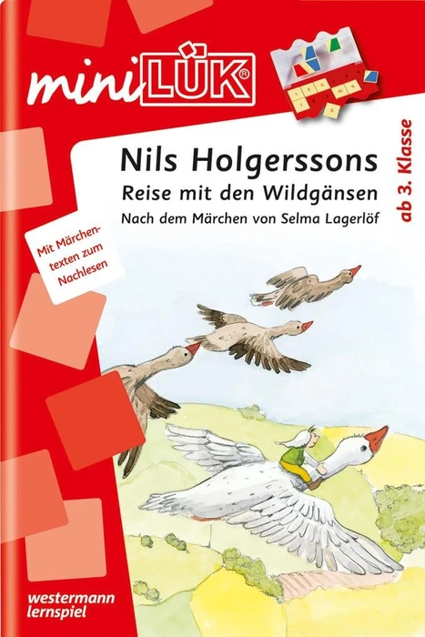 mini LÜK Deutsch Nils Holgerssons Reise mit den Wildgänsen