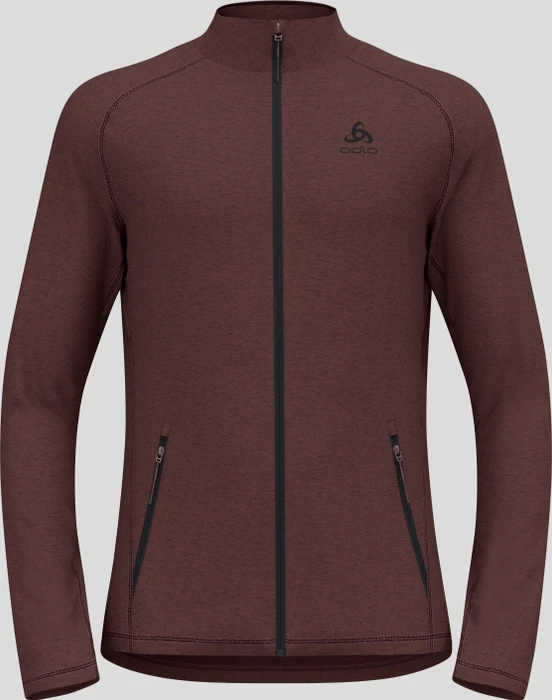 Odlo Tencia Mid Layer Jacke fudge melange (Herren)