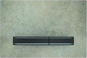 Geberit Sigma50 Betätigungsplatte Betonoptik/schwarzchrom