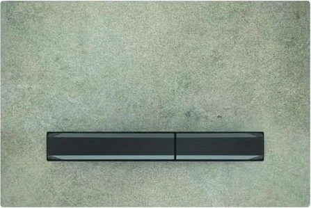Geberit Sigma50 Betätigungsplatte Betonoptik/schwarzchrom