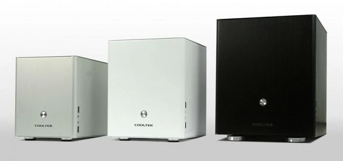 Cooltek Coolcube schwarz, Mini-ITX