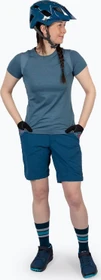 Endura Singletrack Trikot kurzarm blue steel (Damen)