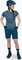 Endura Singletrack Trikot kurzarm blue steel (Damen) Vorschaubild