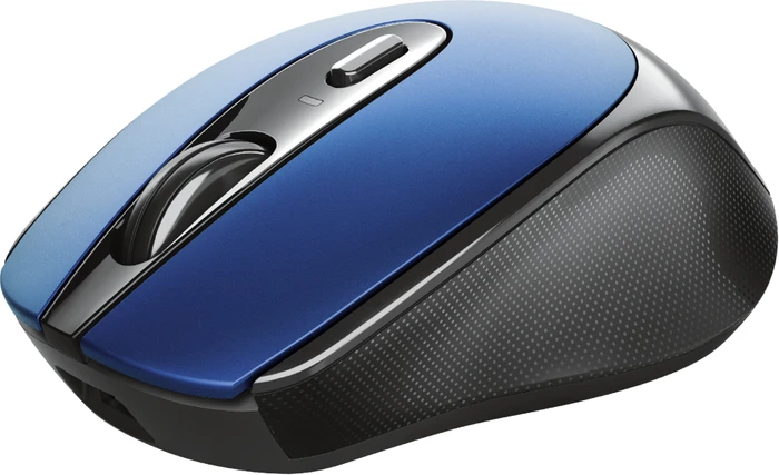 Trust Zaya Rechargeable Wireless Mouse blau/schwarz, USB