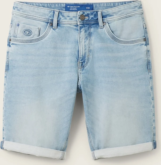 Tom Tailor Josh Jeansshorts Jeans light stone wash denim (Herren)