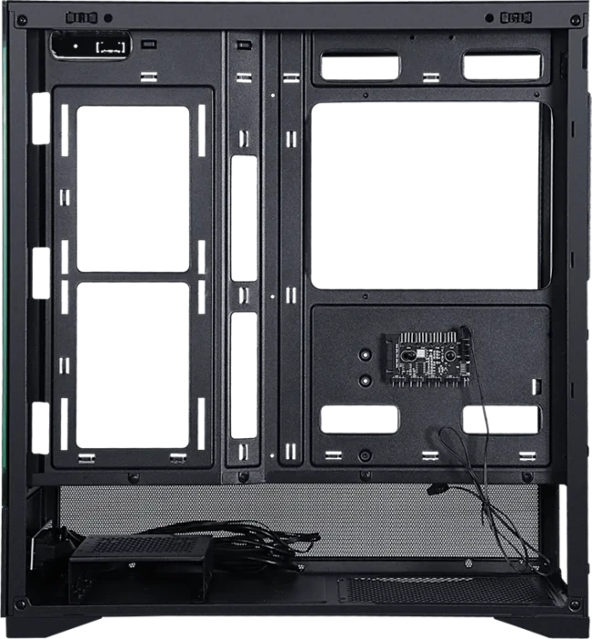 iTek Showbui 37B Black, Glasfenster