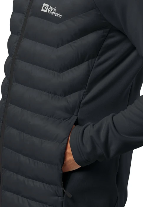 Jack Wolfskin Routeburn Pro Hybrid Funktionsjacke schwarz (Herren)
