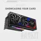 EZDIY-FAB Shield, Vertical GPU Mount, Riser Card Cable, mit vertikaler Grafikkarten-Halterung, gewinkelt, PCIe 4.0, 115mm, schwarz Vorschaubild