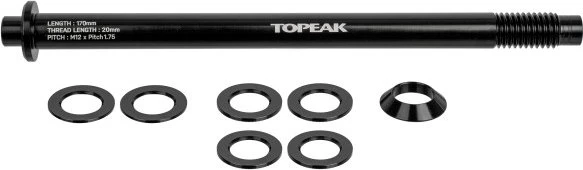 Topeak Zi:RAK Steckachse hinten