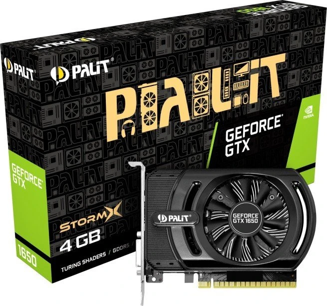 Palit GeForce GTX 1650 StormX, 4GB GDDR5, DVI, HDMI