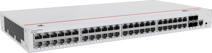 Huawei eKit SME Network eKitEngine S220 Series Rackmount Gigabit Managed Switch, 48x RJ-45, 4x SFP, 380W PoE+
