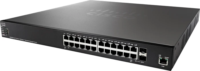 Cisco SG550XG Rackmount 10G Managed Switch, 22x RJ-45, 2x RJ-45/SFP+