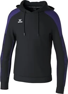Erima Evo Star Hoodie black/ultra violet