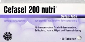 Cefak Cefasel 200 nutri Selen-Tabs, 100 Stück