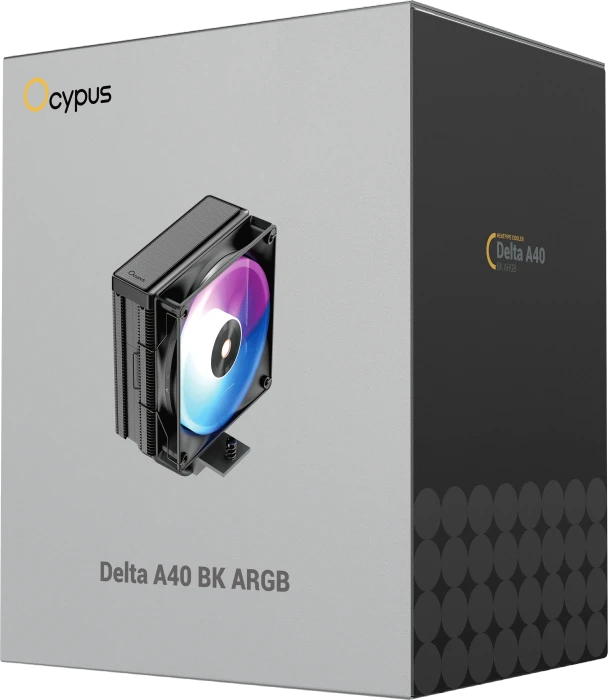 Ocypus Delta A40 BK ARGB, schwarz