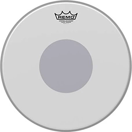 Remo Emperor Coated Bottom Black Dot 14"