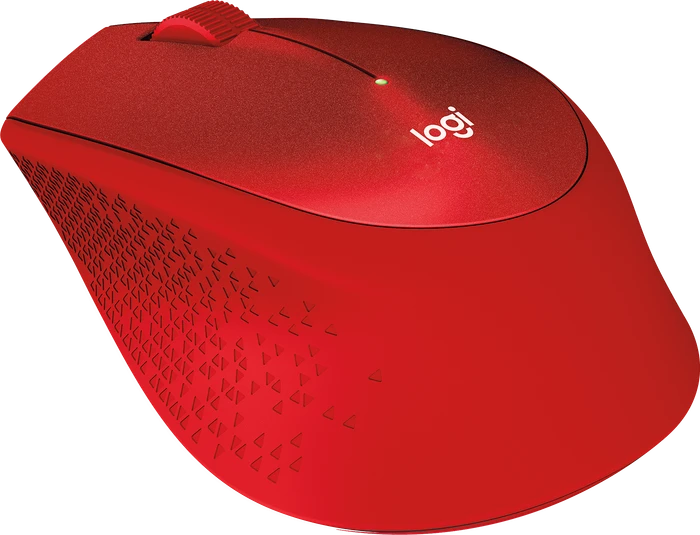 Logitech M330 Silent Plus rot, USB