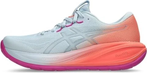 Asics Gel-Cumulus 28 Sunny sizzle sky/sun coral (Damen)
