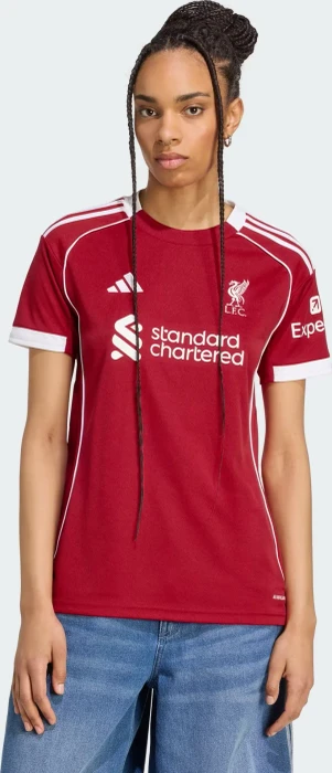 adidas Liverpool FC 2025/2026 Heimtrikot kurzarm (Damen)